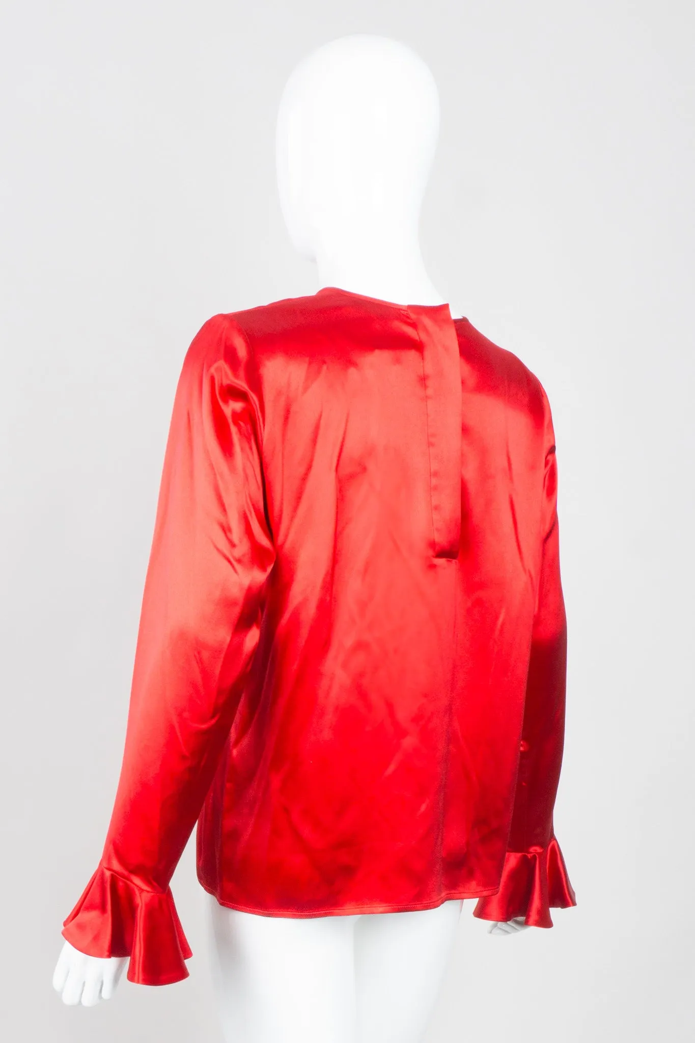 Ruffle Cuff Blouse