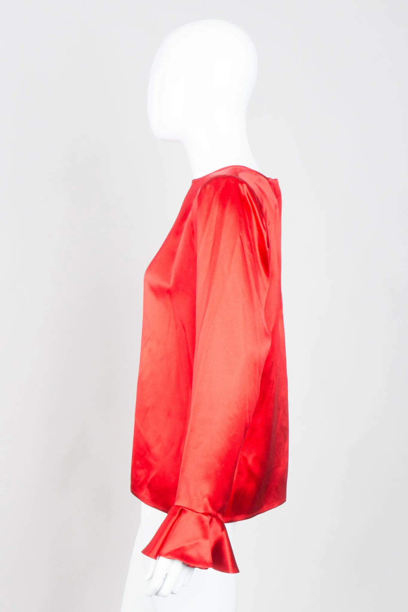 Ruffle Cuff Blouse