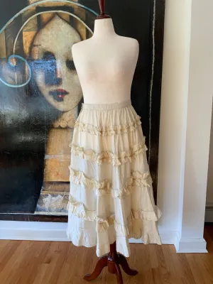 Ruffled Skirt - Unique - 50s - 50F