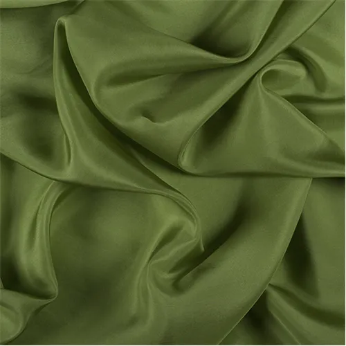 Runway Silks Apple Green Silk Crepe de Chine Fabric - Reorderable