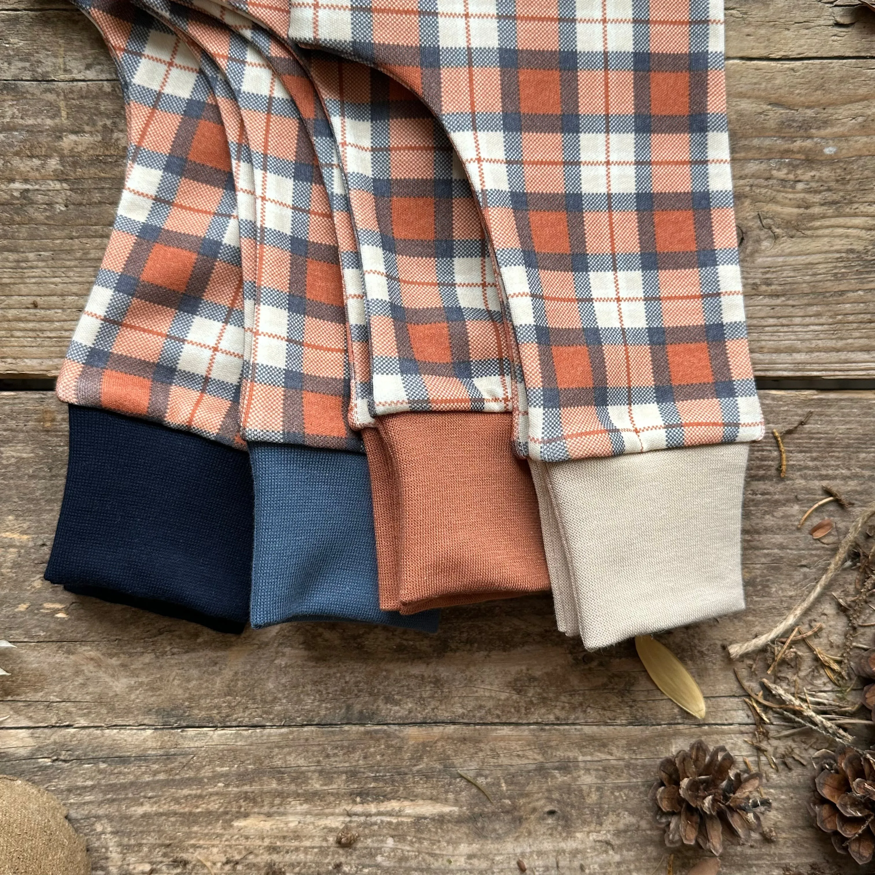 Rustic Plaid Long Top