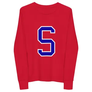 S -  Sustainably Made Kids Long Sleeve T-shirt