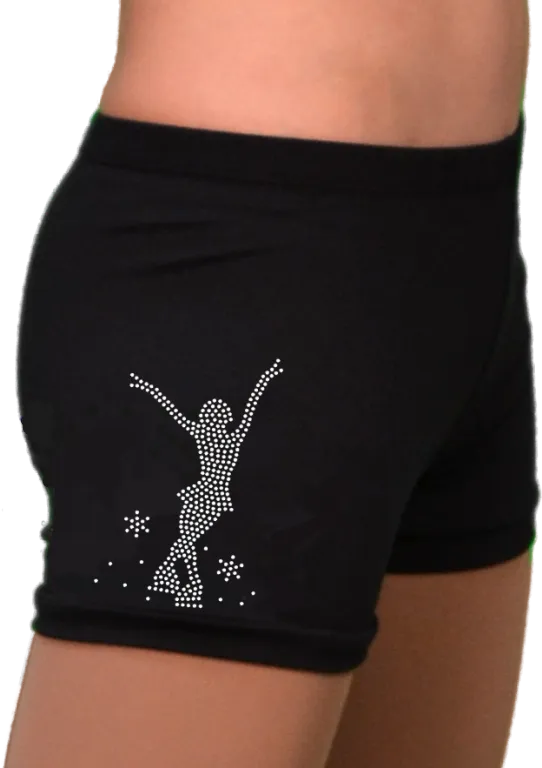 S02X ChloeNoel Shorts Jump Skater Crystal