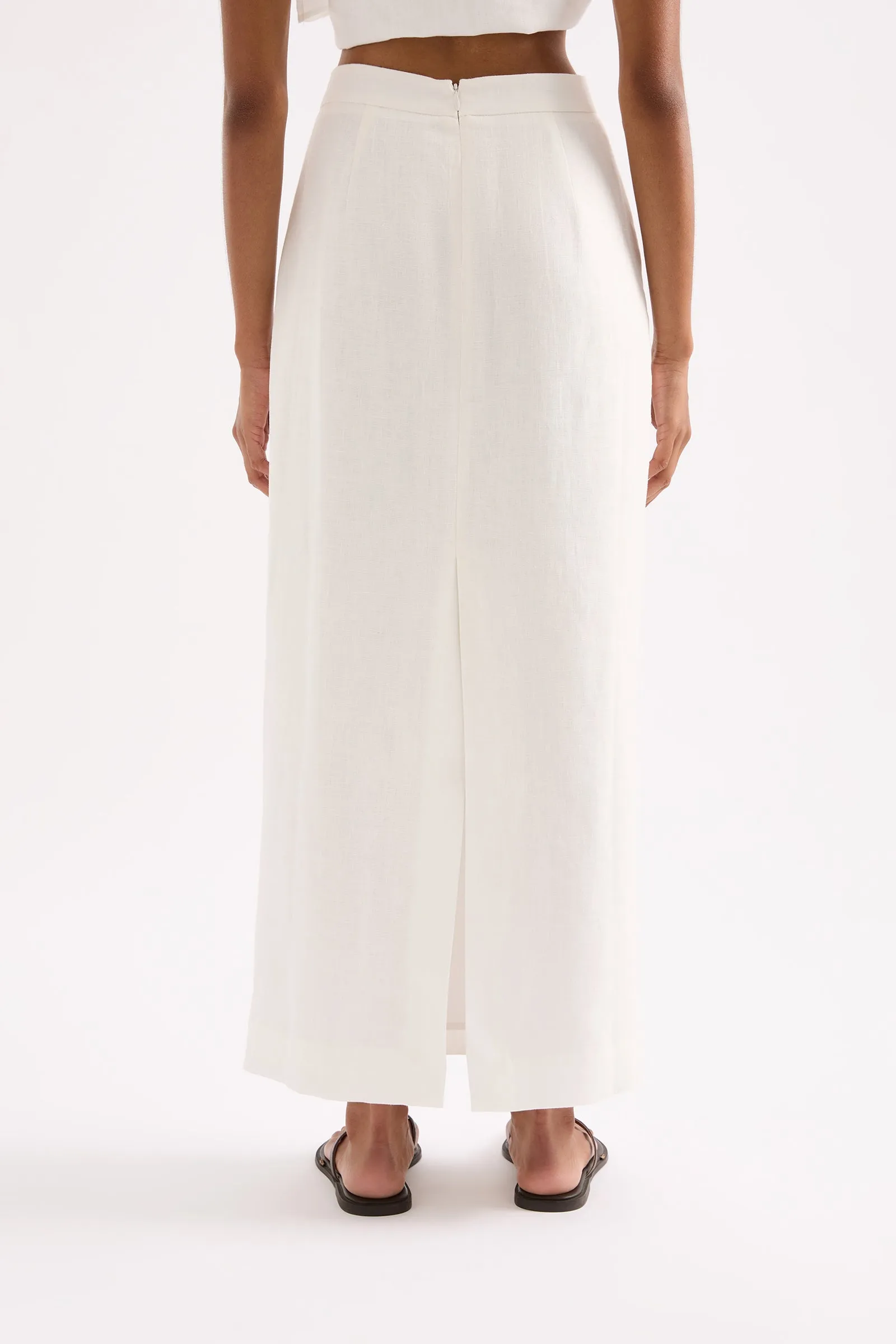 SADIE LINEN MAXI SKIRT