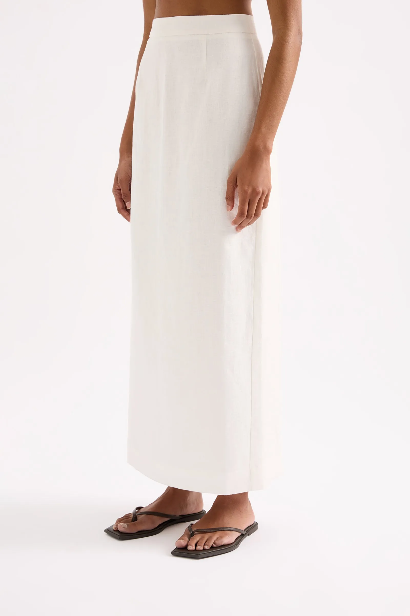 SADIE LINEN MAXI SKIRT