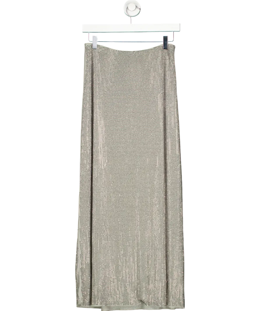Samsøe Samsøe Metallic Sahannan Long Skirt UK 10