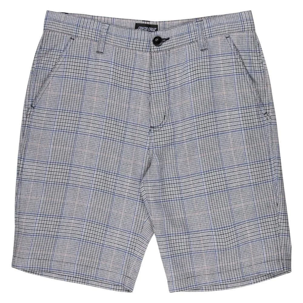 Santa Cruz Shorts Academy Short - Grey Check