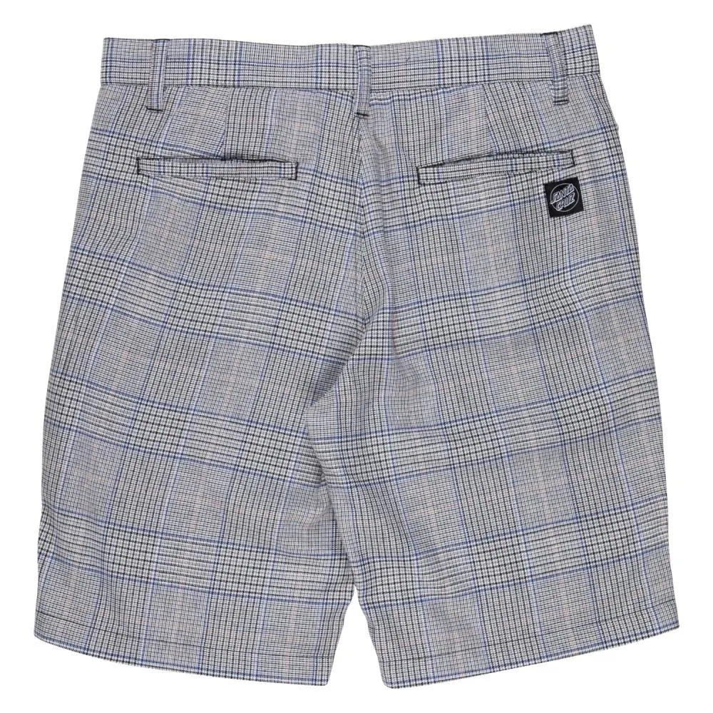Santa Cruz Shorts Academy Short - Grey Check
