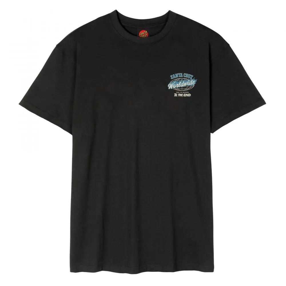 Santa Cruz T-Shirt TTE Worldwide - Black