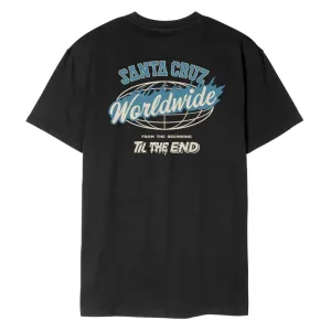 Santa Cruz T-Shirt TTE Worldwide - Black