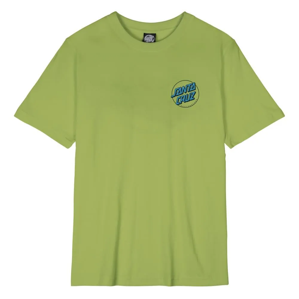 Santa Cruz Womens T-Shirt Partial Dot T-Shirt - Apple