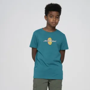 Santa Cruz Youth T-Shirt Youth Peace Strip T-Shirt - Verdigris