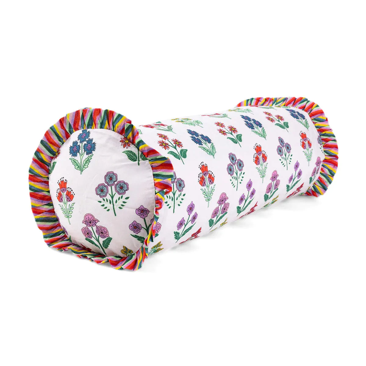 Santini Ruffle Bolster Pillow