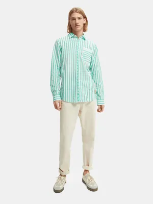 SAS SEERSUCKER L/S STRIPE SHIRT