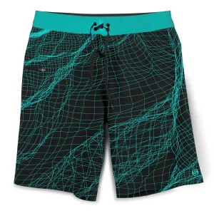 Scales Gear Cast Net Boardshorts Black