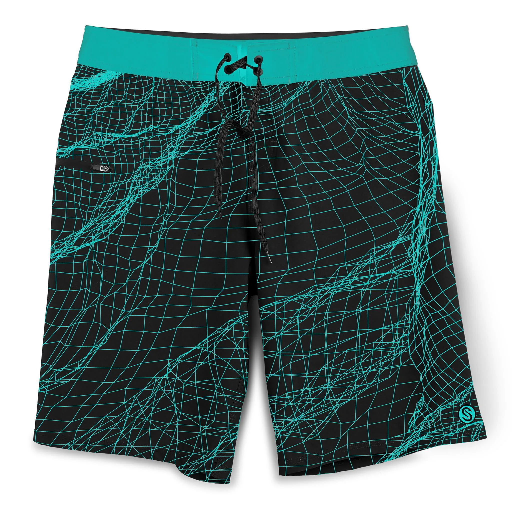 Scales Gear Cast Net Boardshorts Black