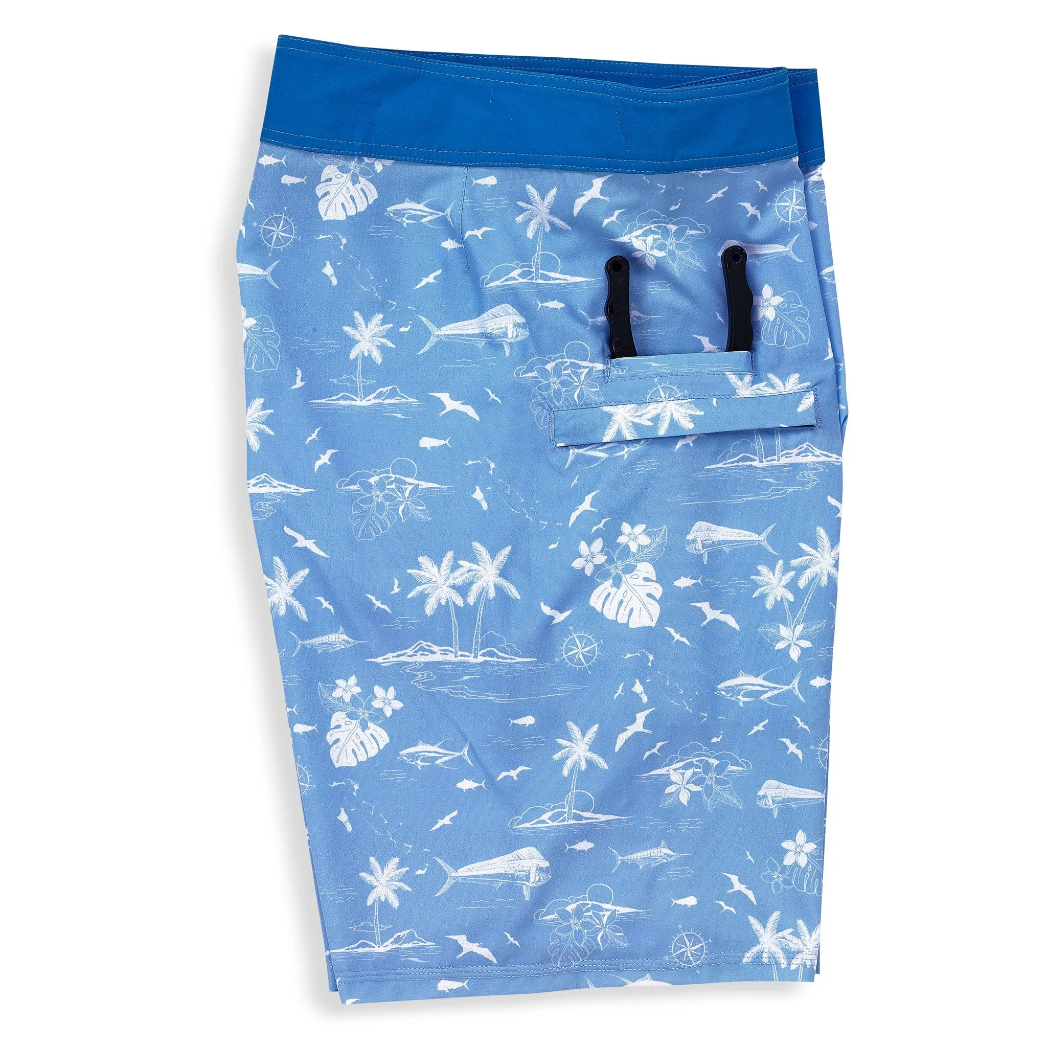 Scales Gear Never A Tourist Boardshorts