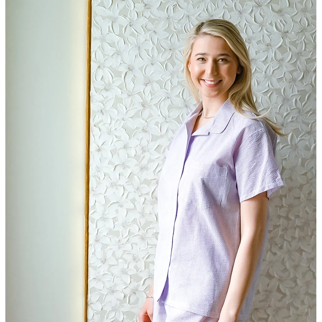 Seersucker PJ Set