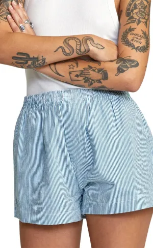 Seersucker Sawyer Short Femme
