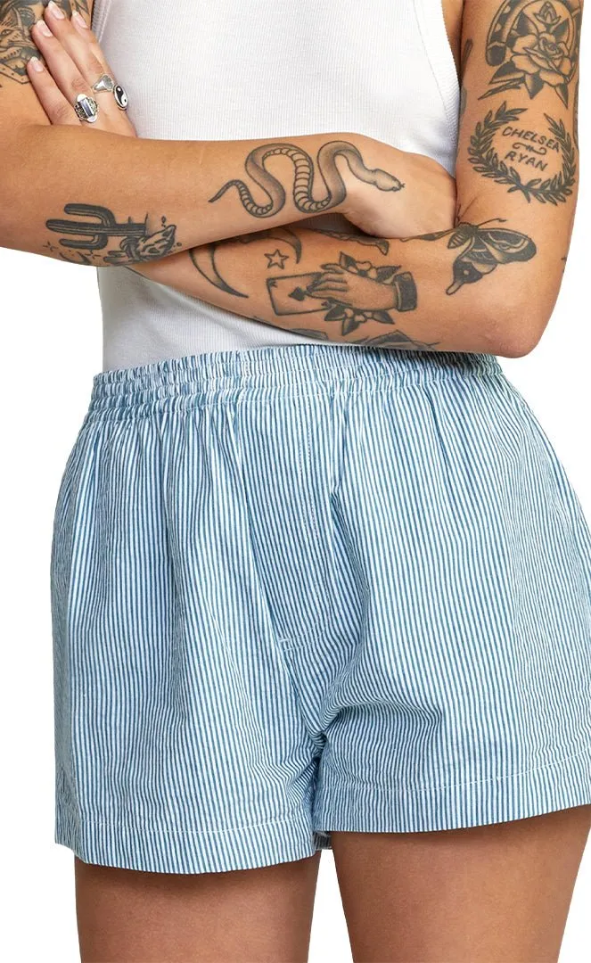 Seersucker Sawyer Short Femme