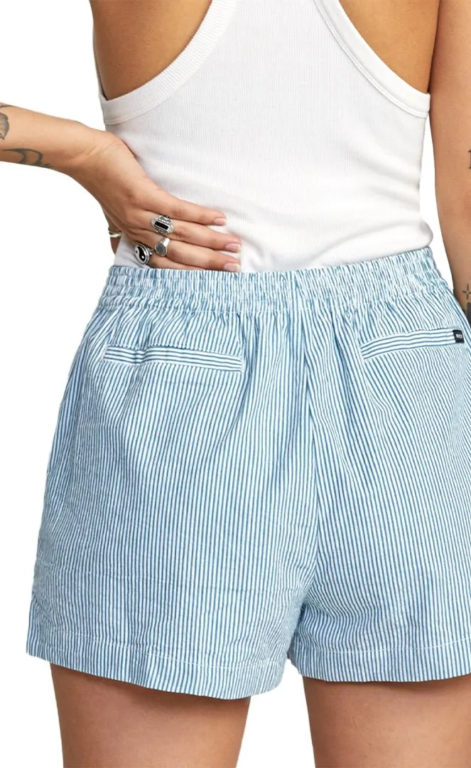 Seersucker Sawyer Short Femme