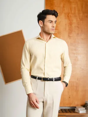 Seersucker Shirt - Yellow