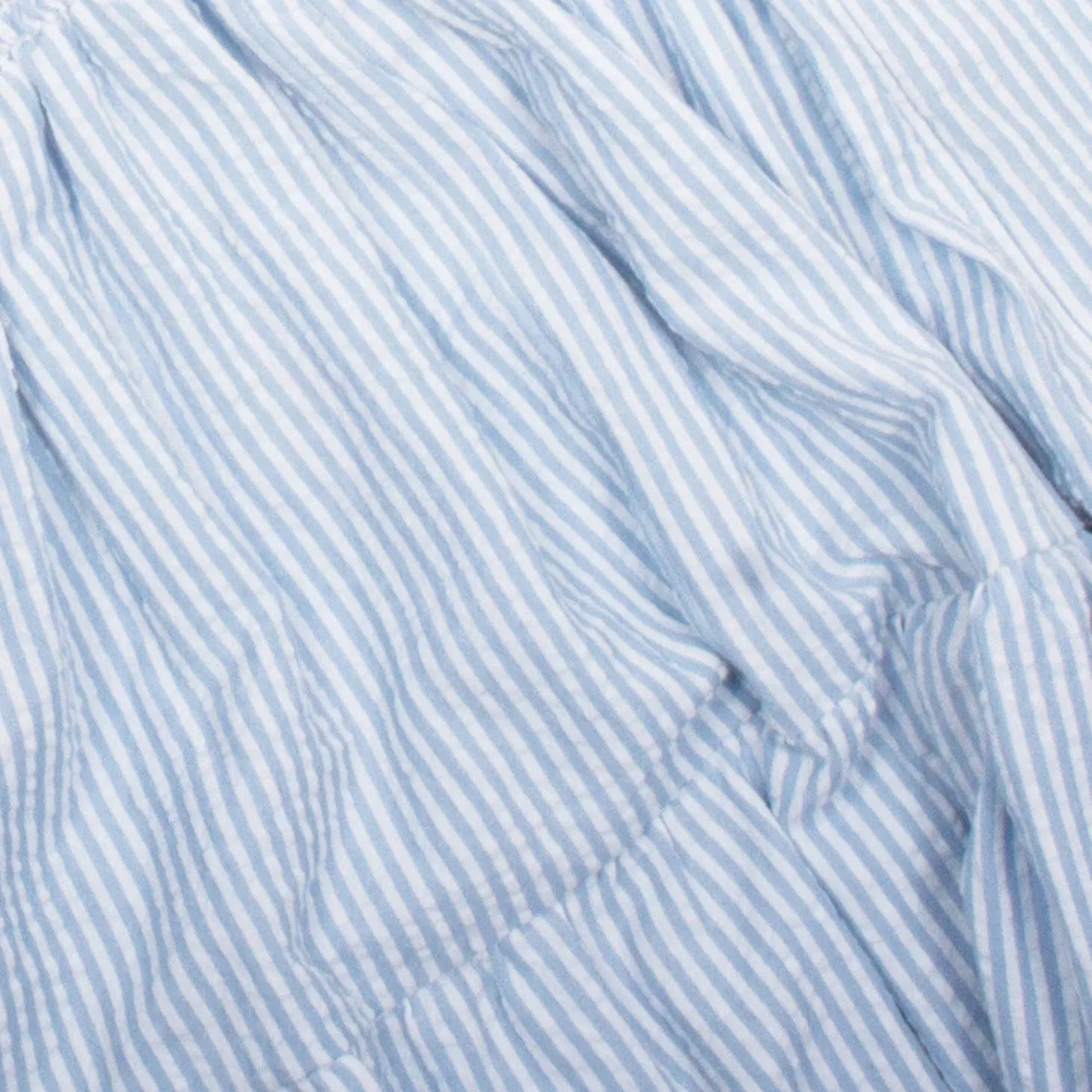 Seersucker Smocked Dress