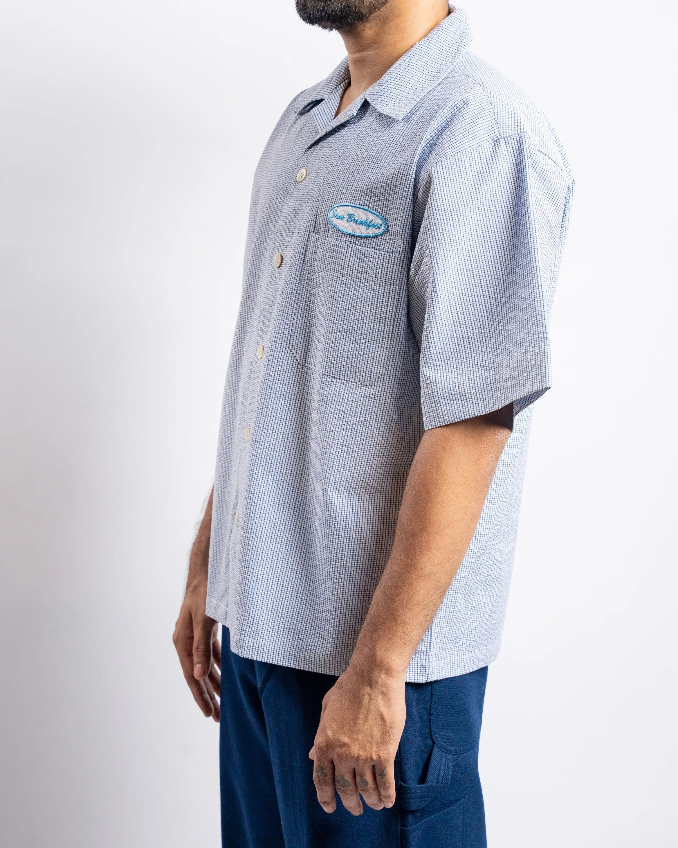 Seersucker Work Shirt