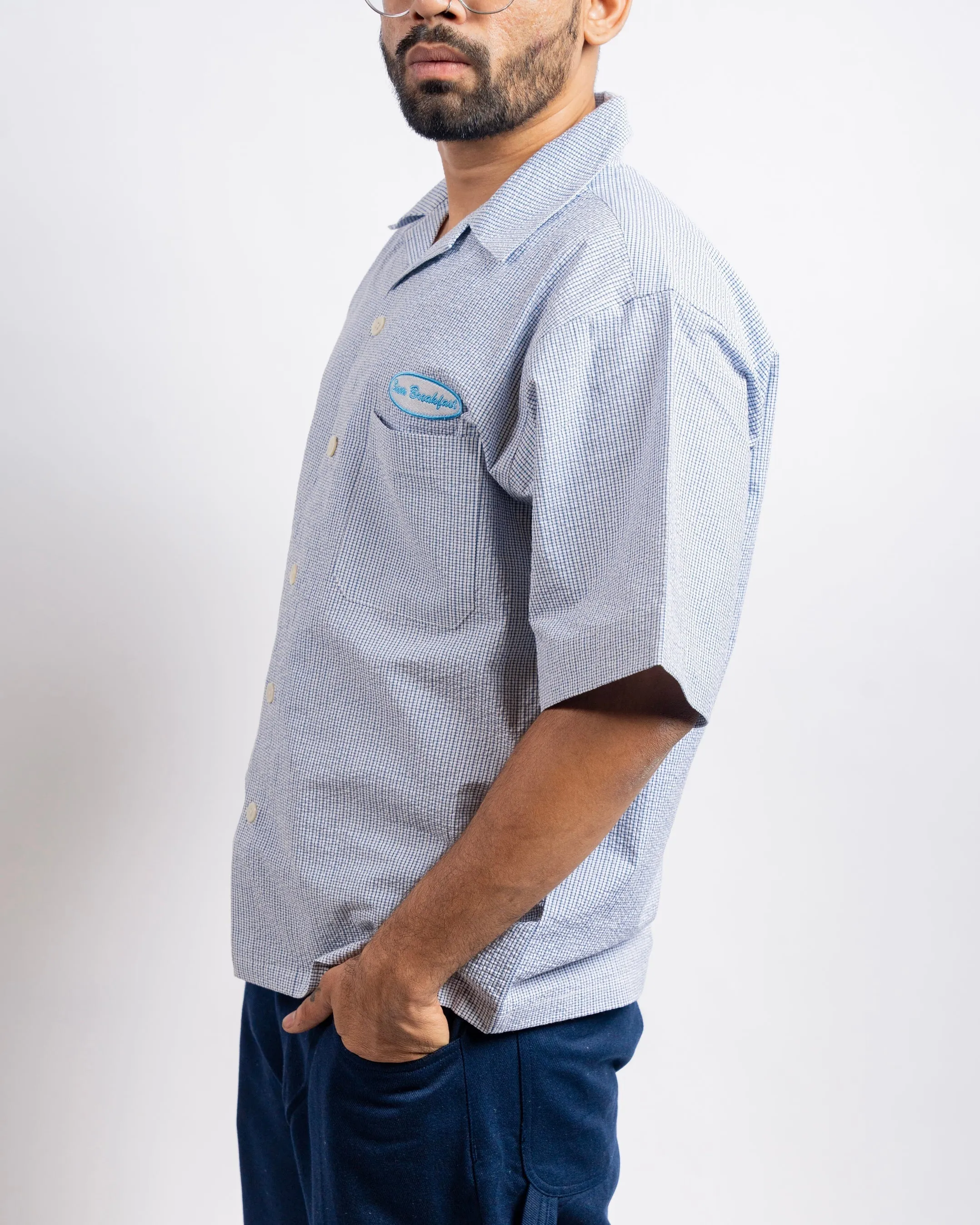 Seersucker Work Shirt