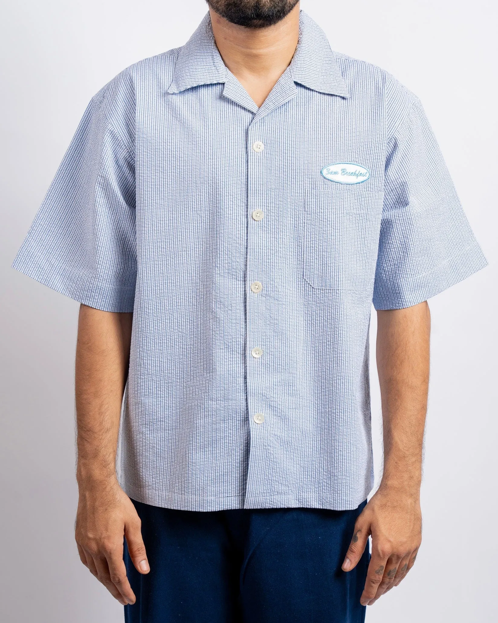 Seersucker Work Shirt