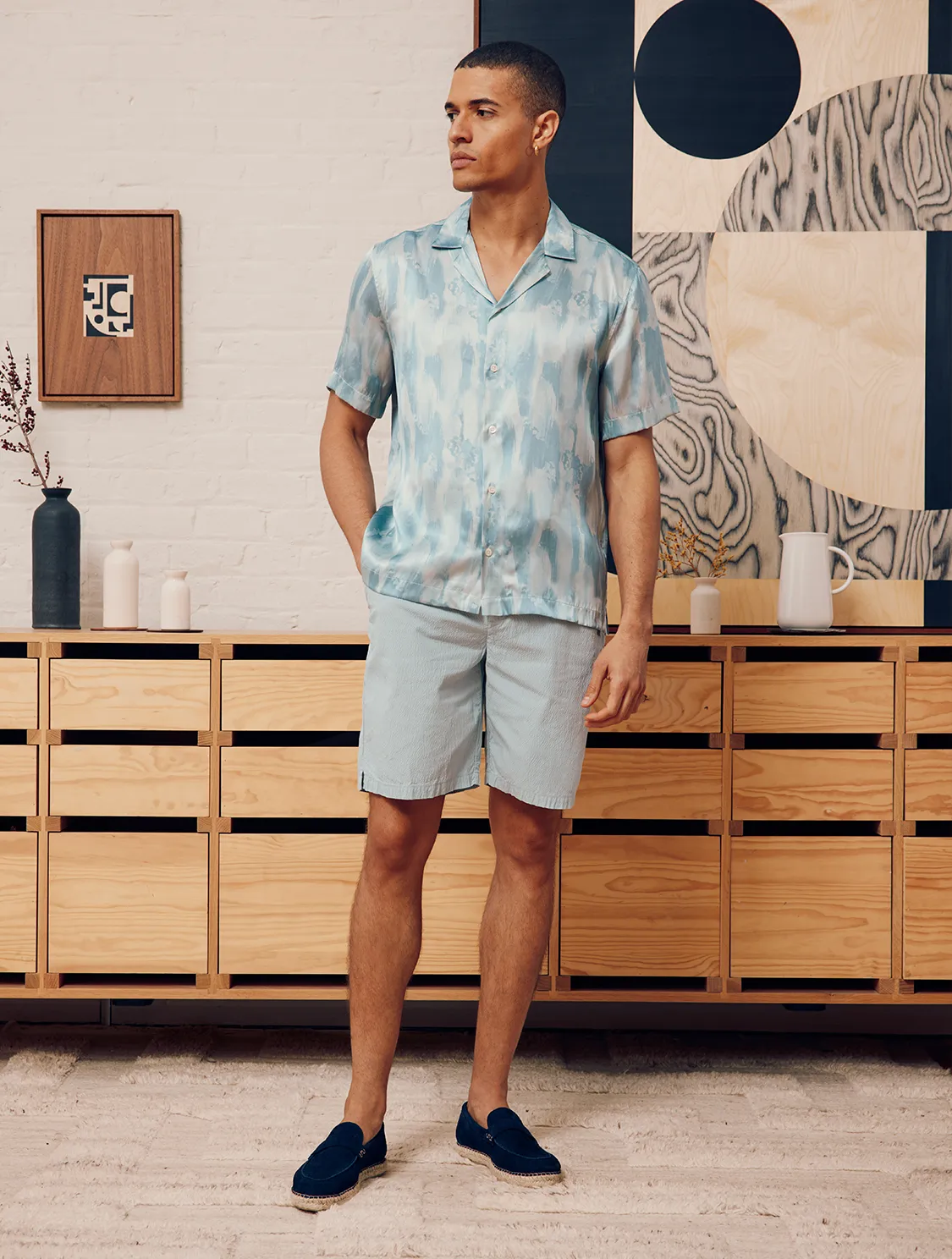 SERGIO SEERSUCKER SHORTS