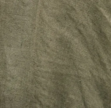 Shaina - Linen Skirt in Basil