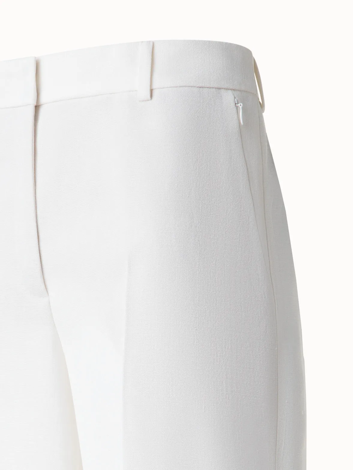 Shantung Silk City Bermuda Shorts