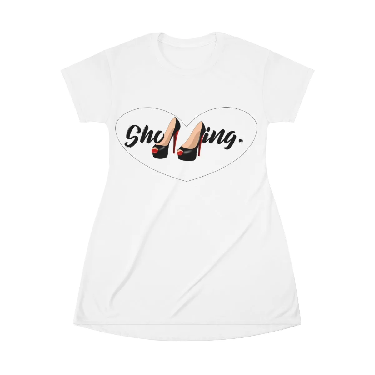 Shopping RedBottoms T-shirt Dress