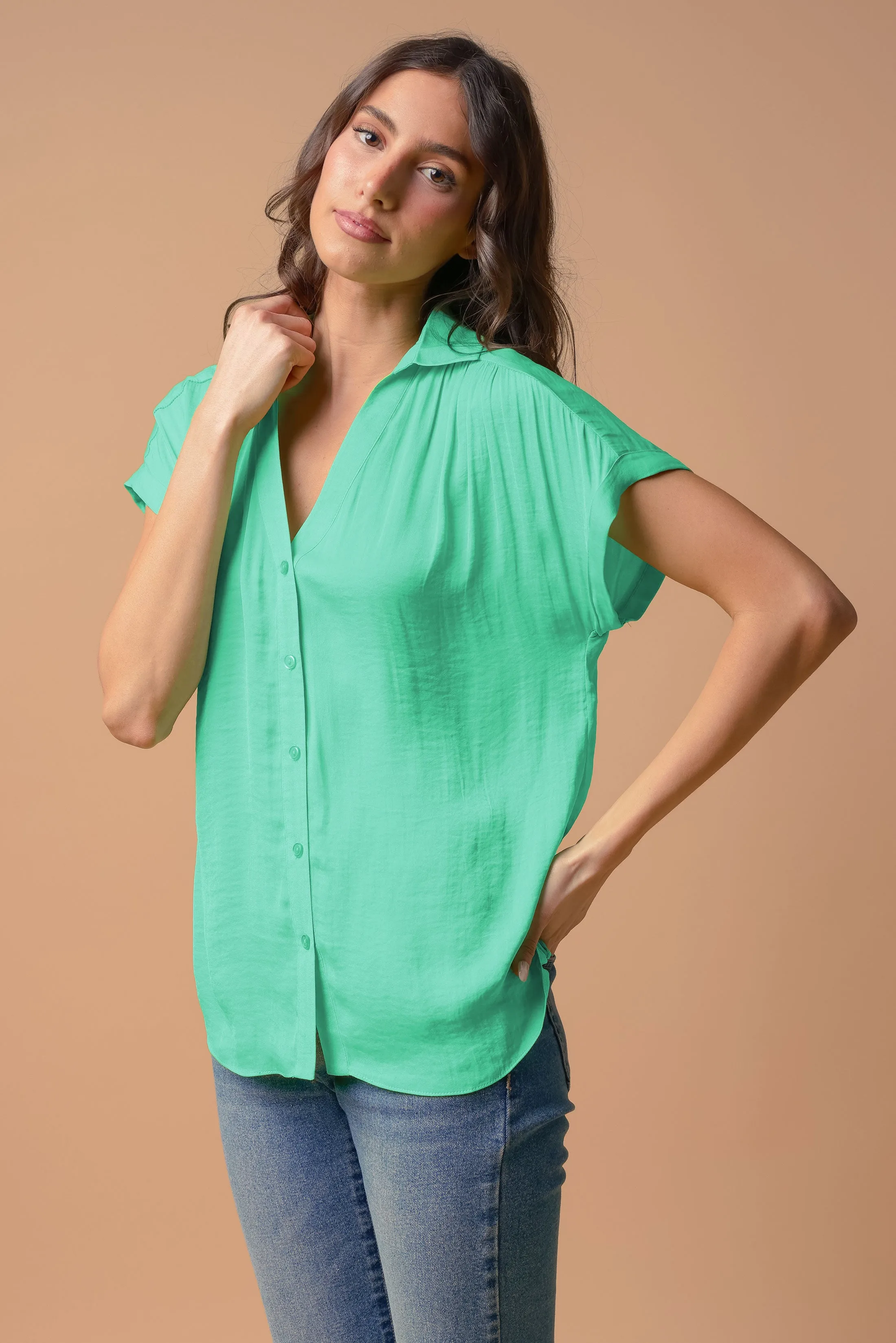 Short Sleeve Blouse