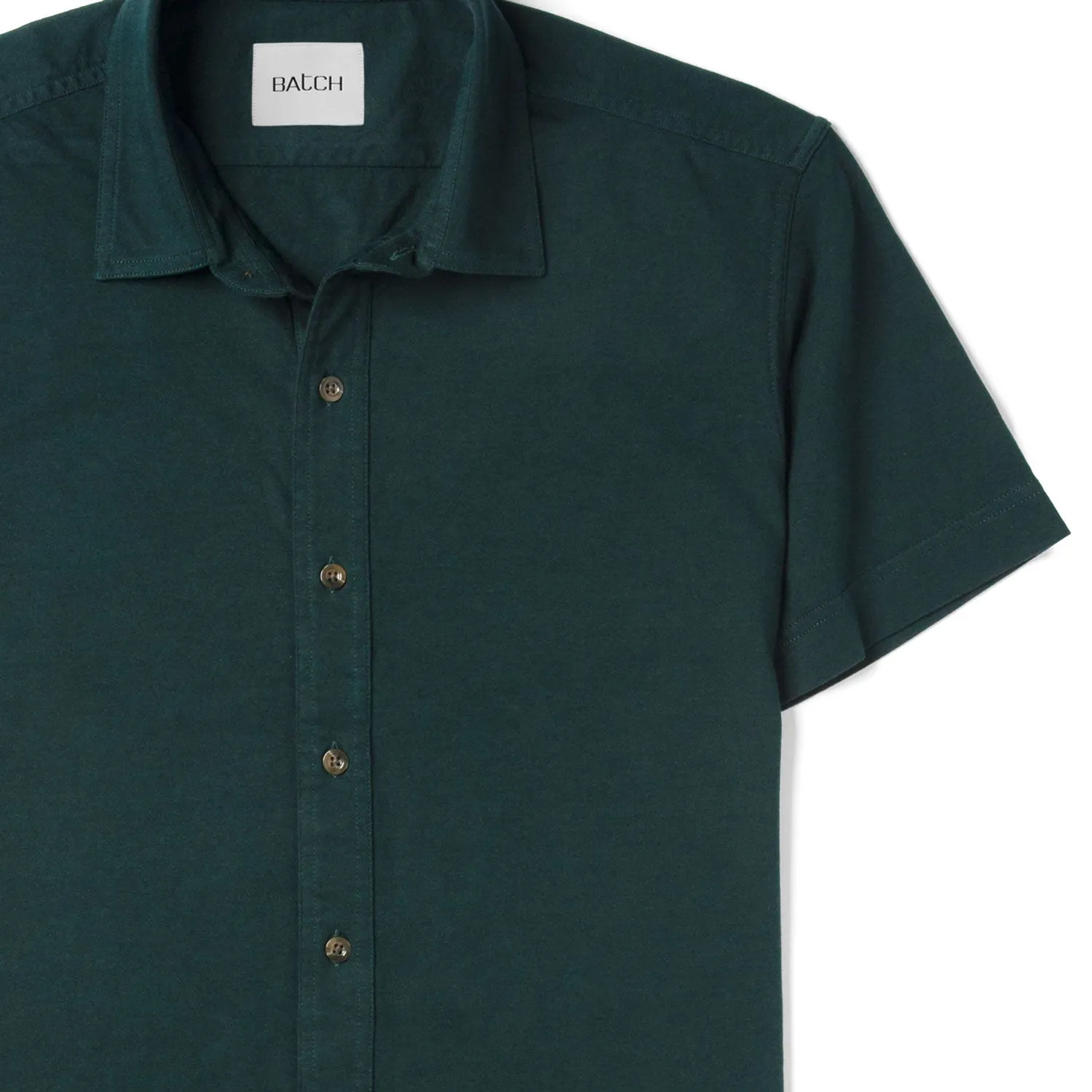 Short Sleeve T-Shirt Shirt - Evergreen Cotton Jersey