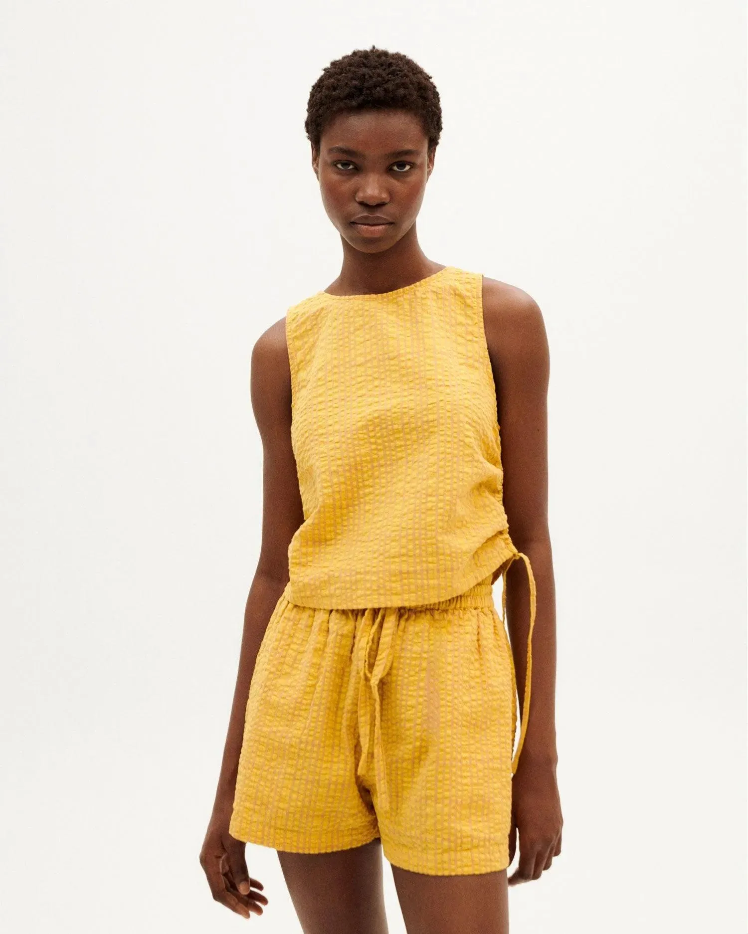 Shorts Thinking Mu Geranio Yellow
