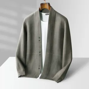 Siena Wool Plaid Cardigan