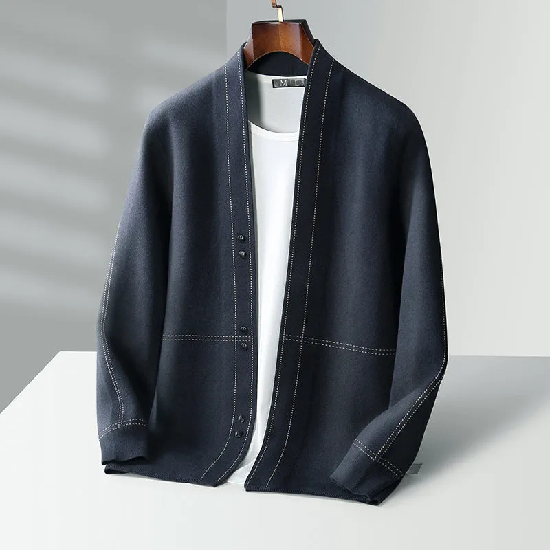 Siena Wool Plaid Cardigan
