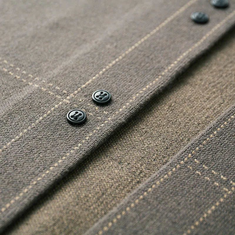 Siena Wool Plaid Cardigan