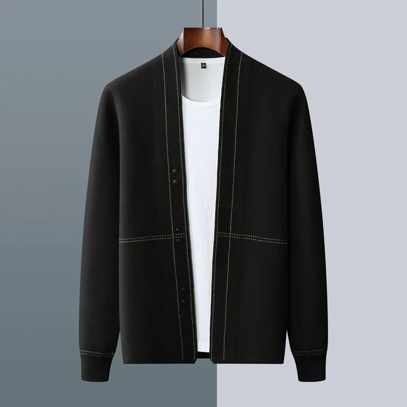 Siena Wool Plaid Cardigan