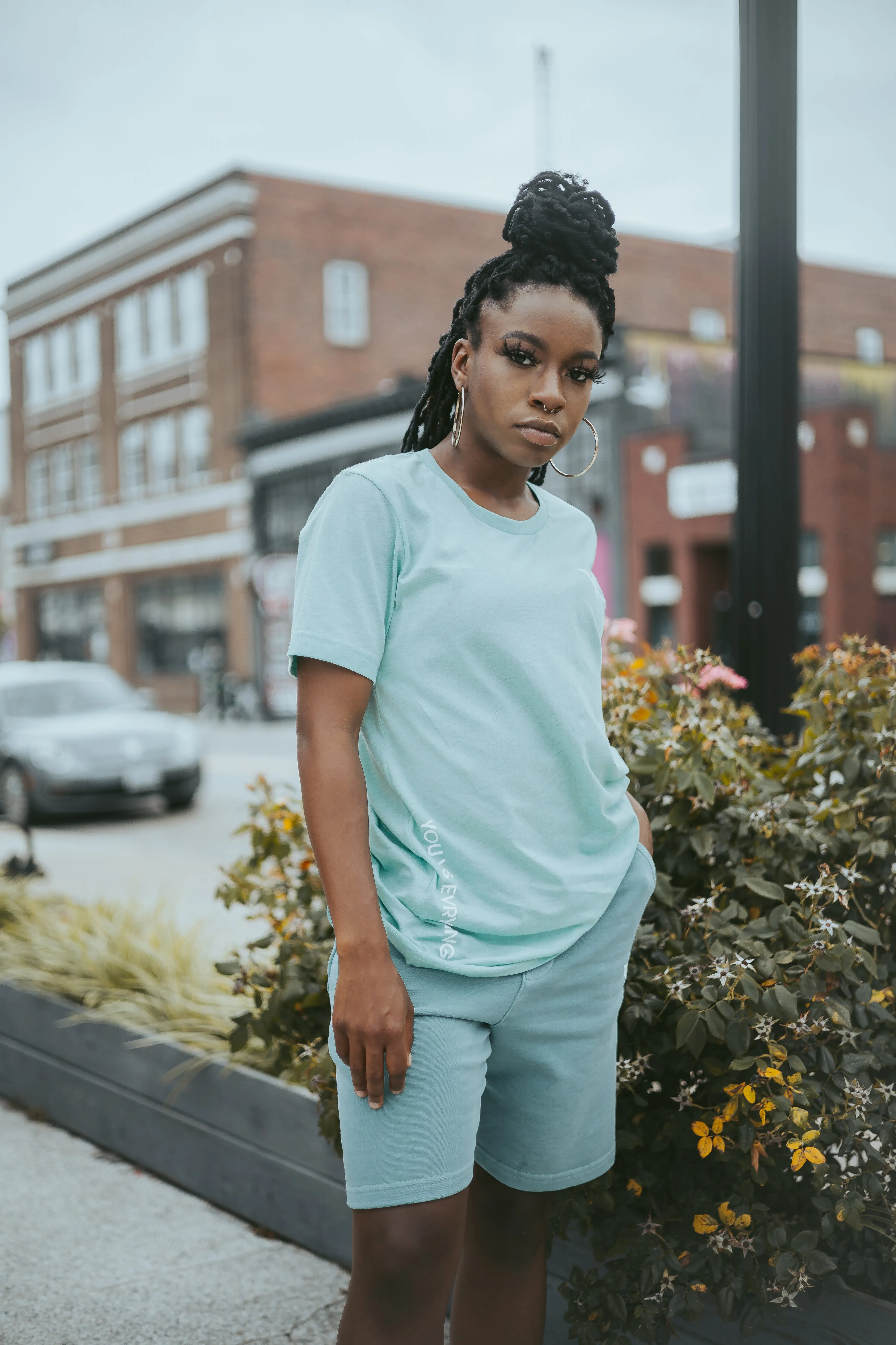 Signature Logo Jogger Shorts "Mullen Mint"