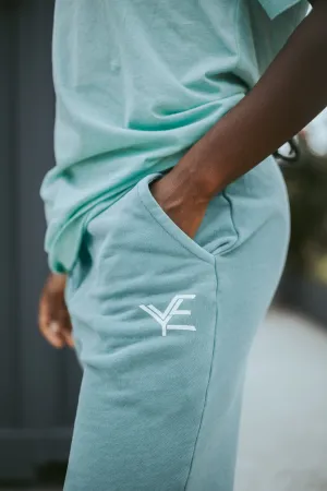 Signature Logo Jogger Shorts "Mullen Mint"