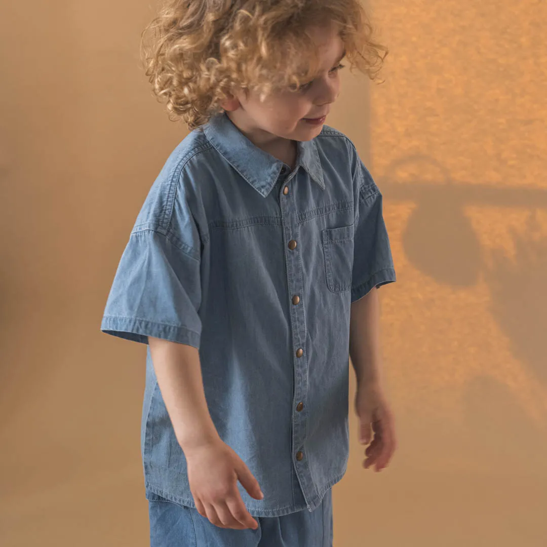 Silas shirt - Blue