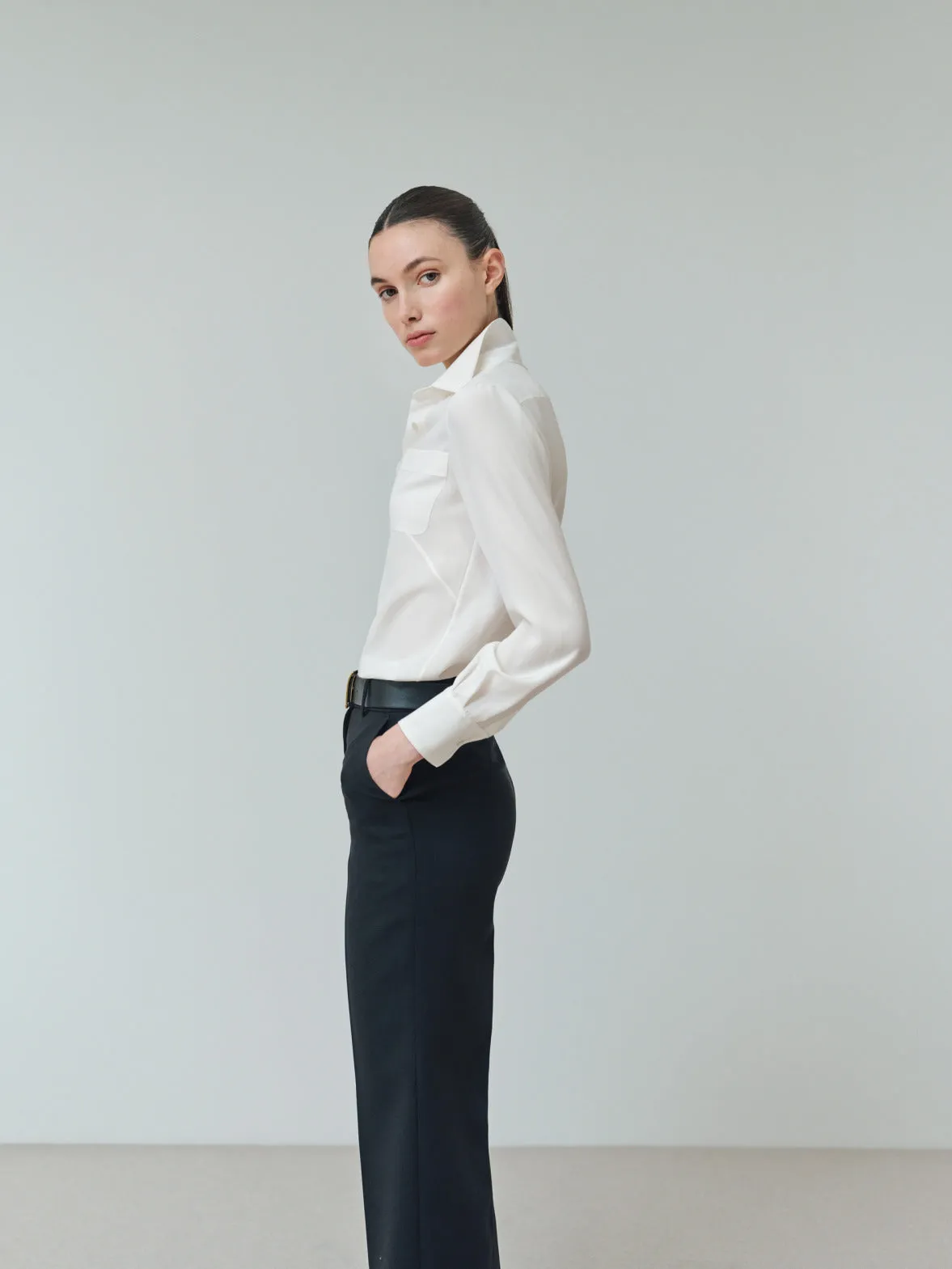 Silk Crêpe Blouse