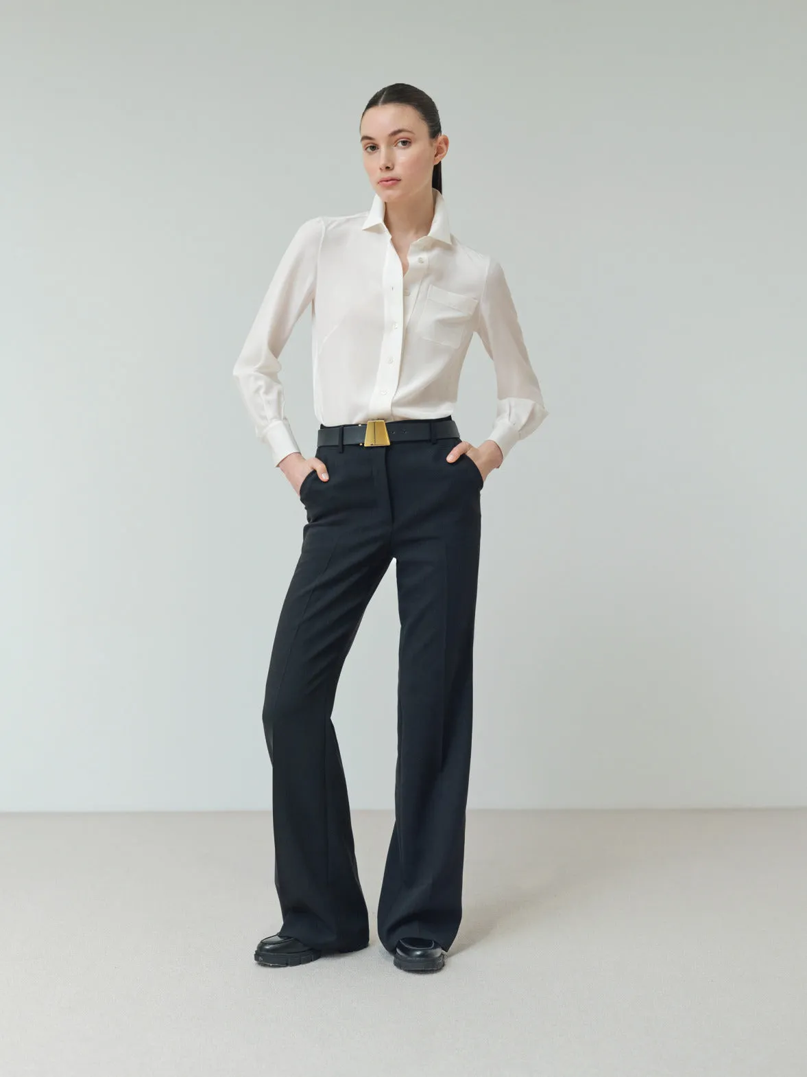 Silk Crêpe Blouse