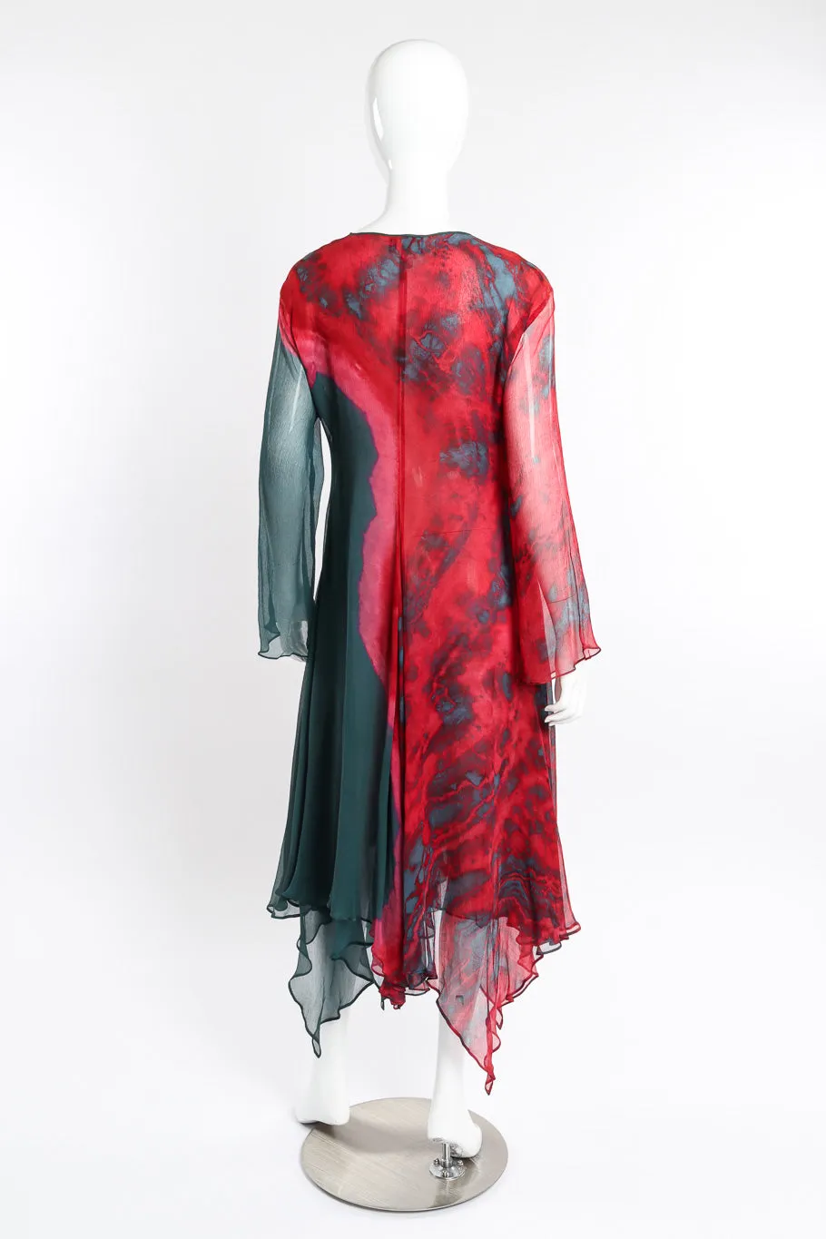 Silk Tie Dye Dress