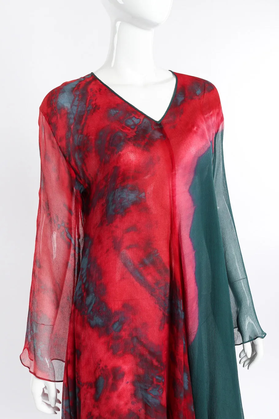 Silk Tie Dye Dress