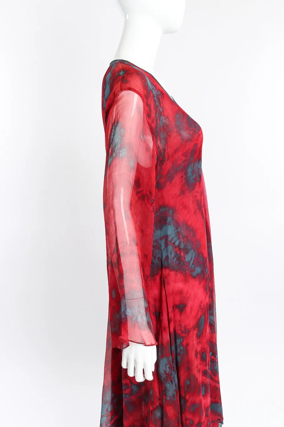 Silk Tie Dye Dress