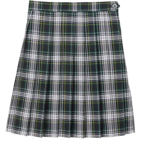 Skirt Plaid #61, Full Box Pleat Skirt